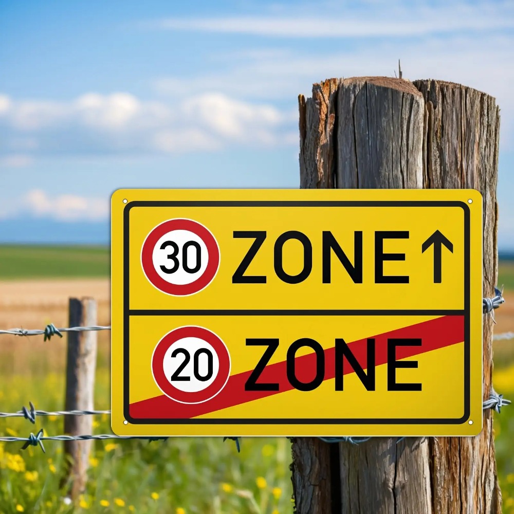 Farming Zone - Teneke Tabela - 30 20 Hız