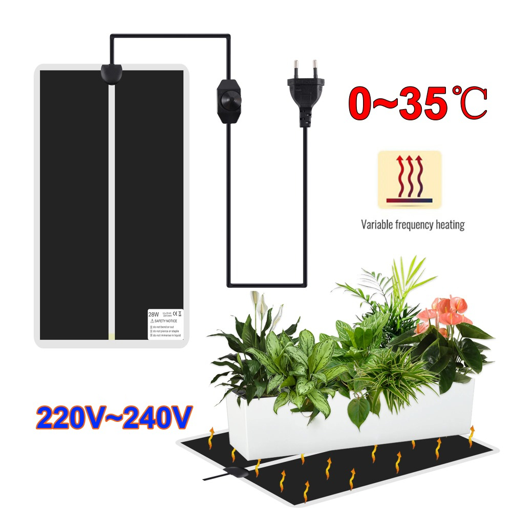 Seedling Heat Mat - 5~28W Fide Isıtma Matı Soğuğa Karşı