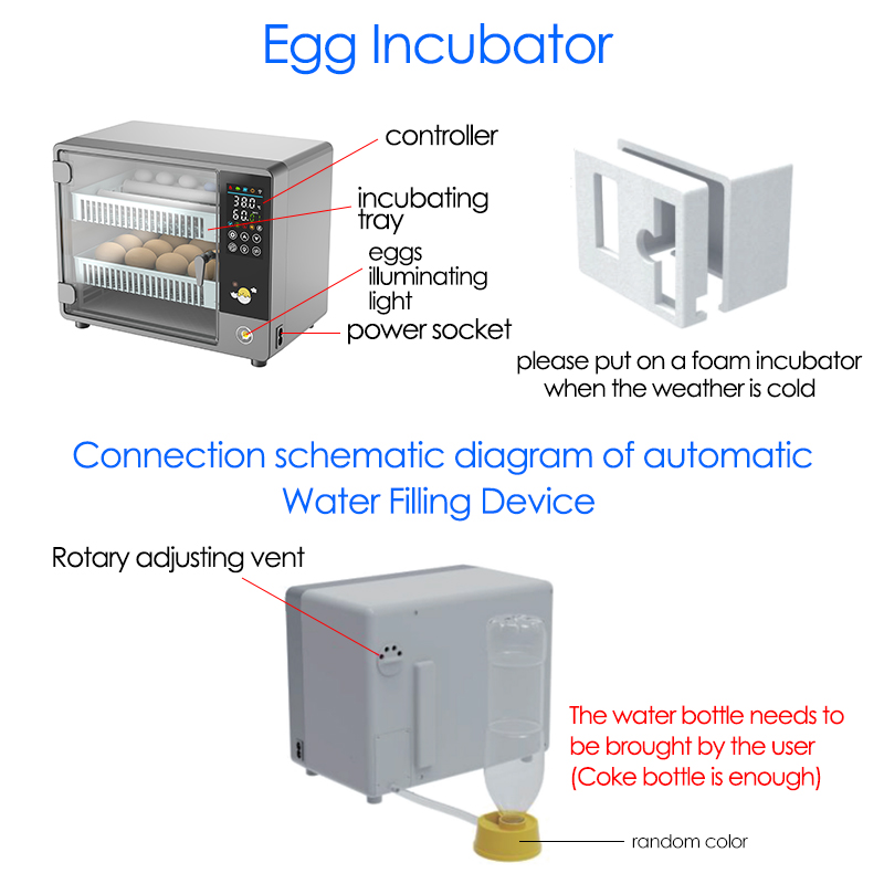 24 Yumurtalık Tam Otomatik Çev - Quail Egg Incubator incelemesi ve fiyatı