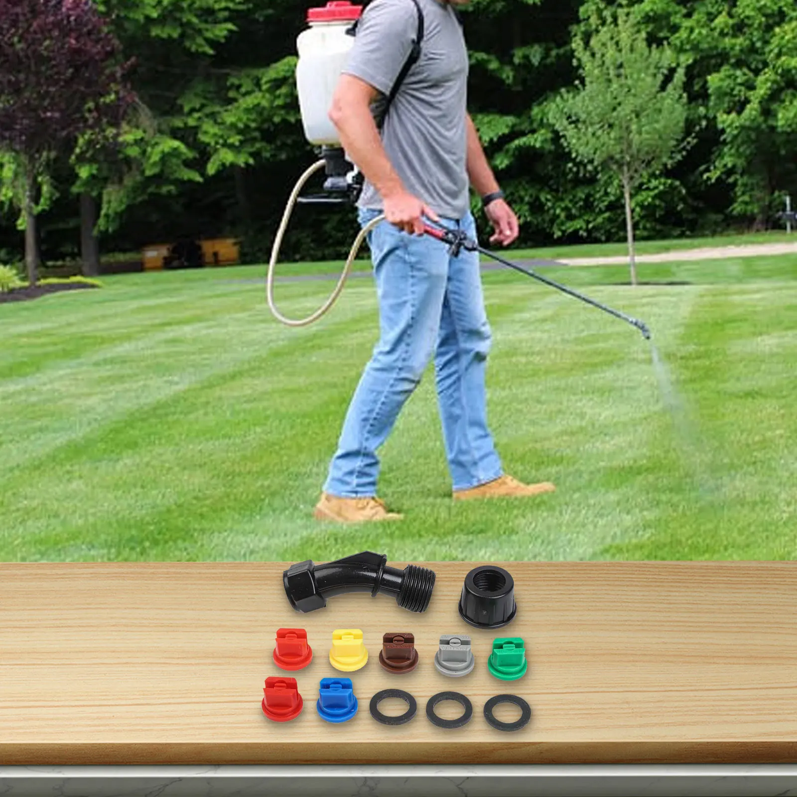 110 Derece Geniş Açılı Fan Noz - Crop Sprayer Backpack incelemesi ve fiyatı