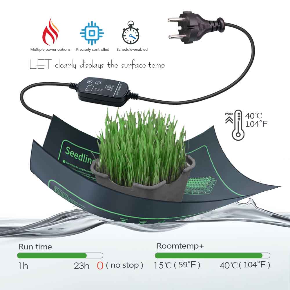 7-100W bitkiler isıtma pedi 16 - Seedling Heat Mat incelemesi ve fiyatı