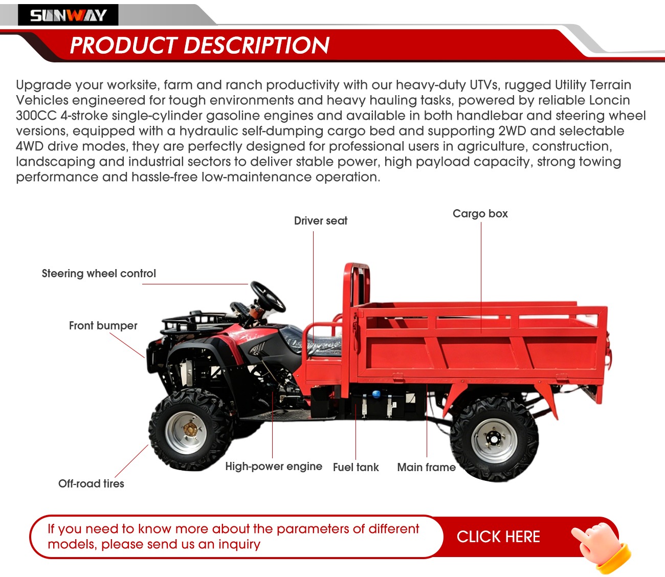 Tarımsal Arazi Aracı 300cc Dör - Agriculture Farming Working Model incelemesi ve fiyatı