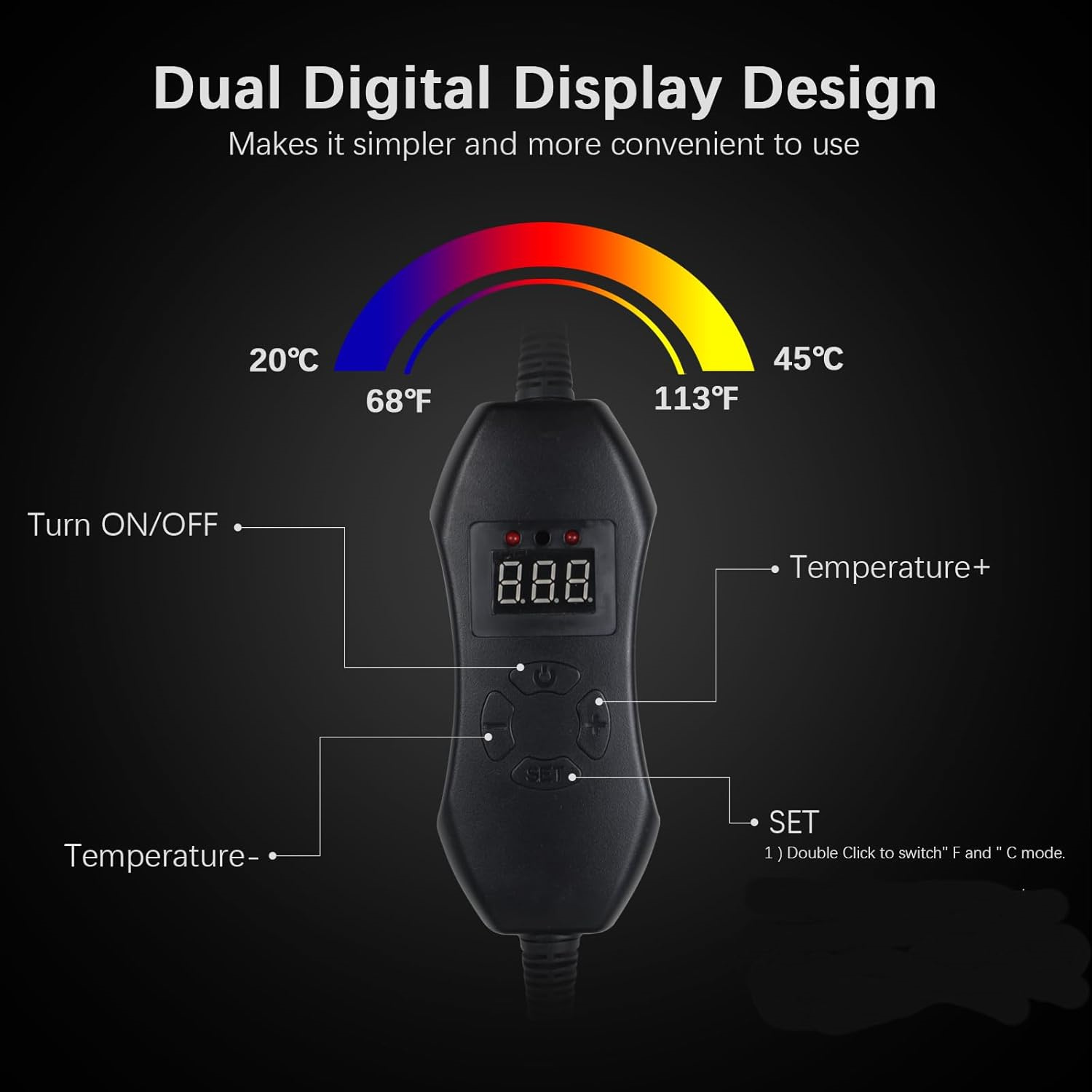 Dijital Termostatlı Fide Isıtm - Seedling Heat Mat incelemesi ve fiyatı