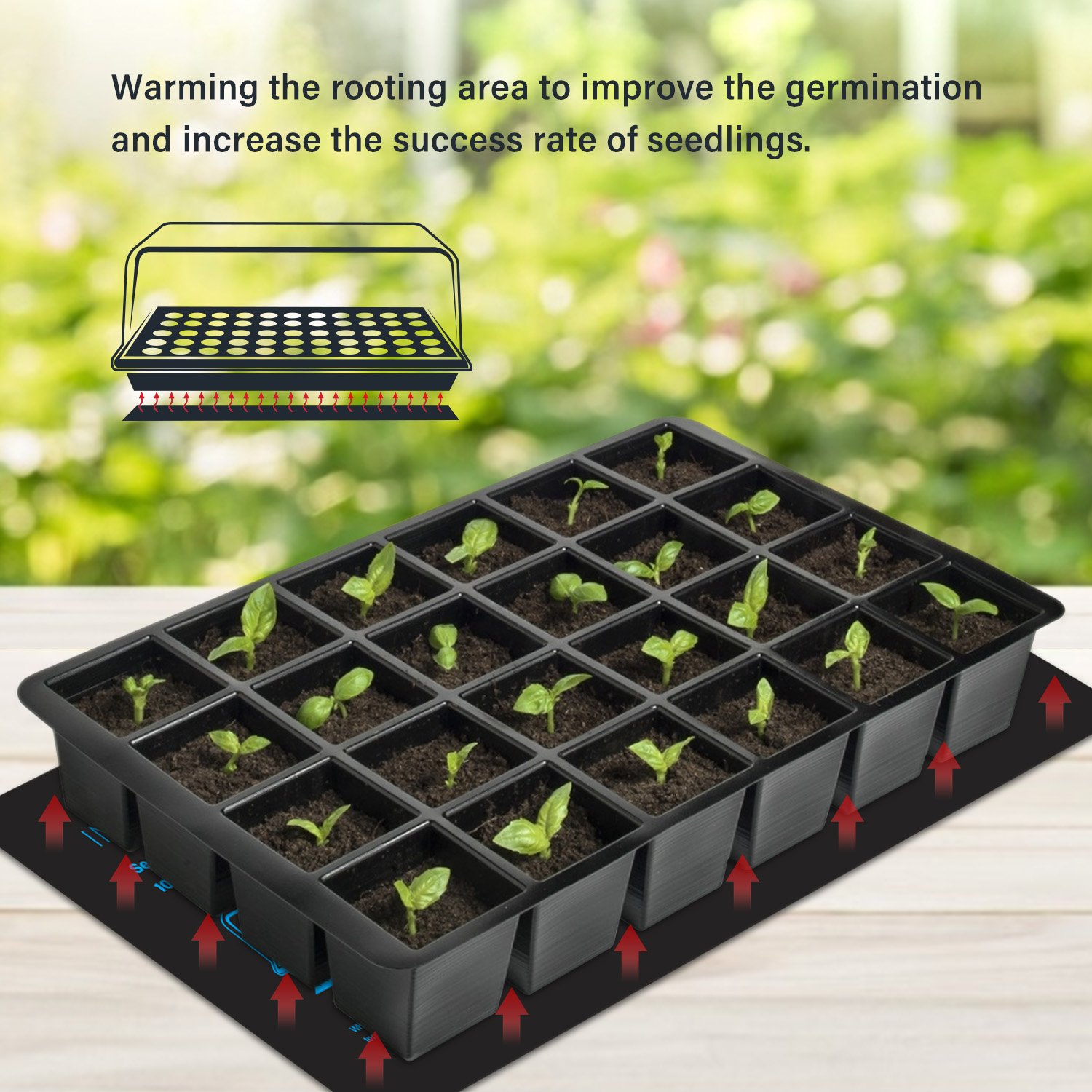 20.75x10CM ab/abd/İngiltere/AU - Seedling Heat Mat incelemesi ve fiyatı
